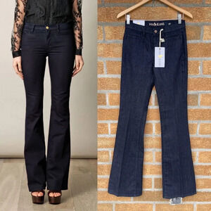 M.i.h Jeans Women's Blue Marrakesh High-rise Kick-flare Jeans 27